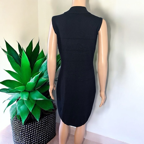 Kardashian Kollection Black Sleeveless Sheath Dress - Picture 14 of 16